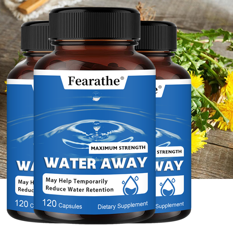 Herbal Wellness Water - Water Away Herbal Capsules, Natural Fluid