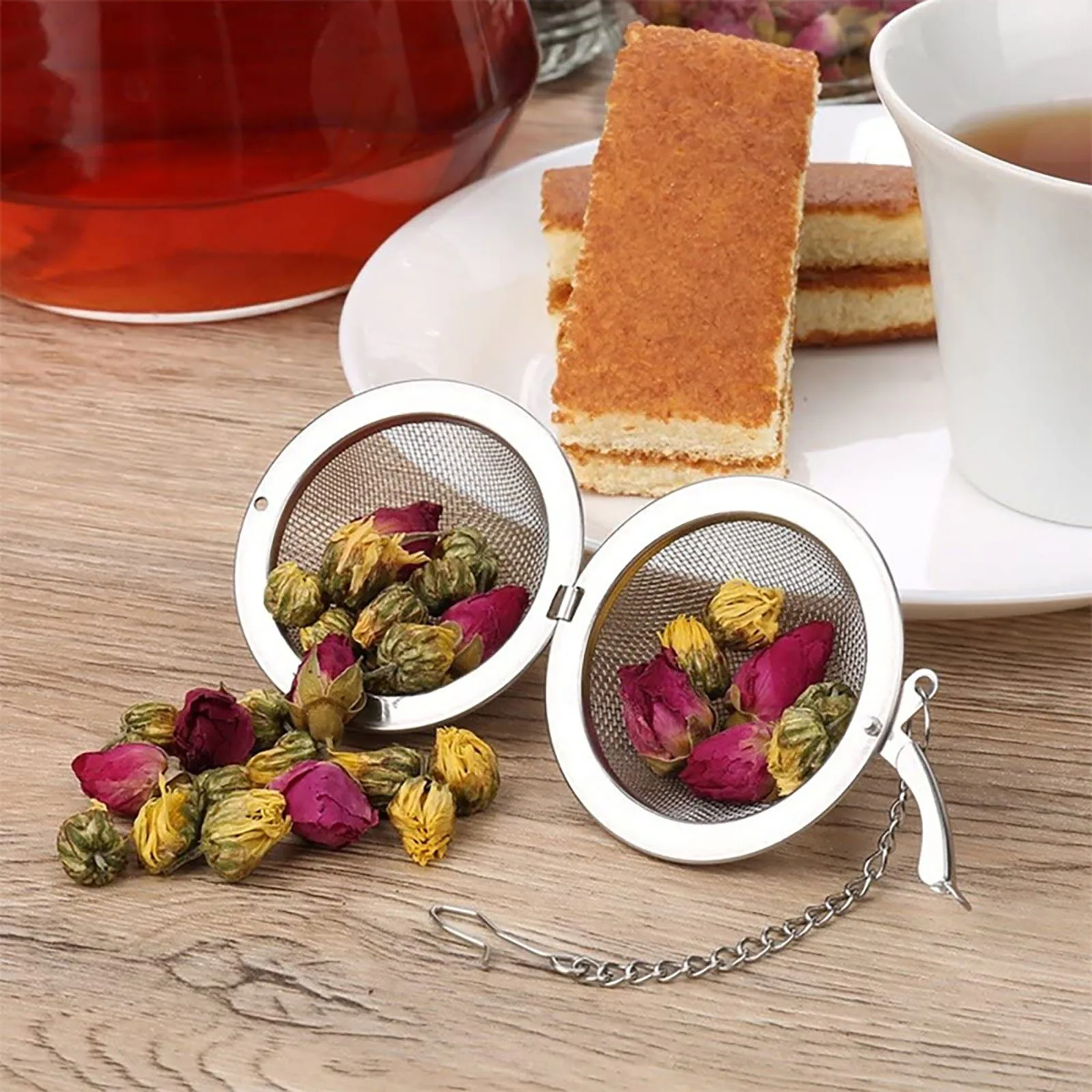 2-10pcs Stainless Steel Ball M - Nettle Leaf Tea บทวิจารณ์และราคา