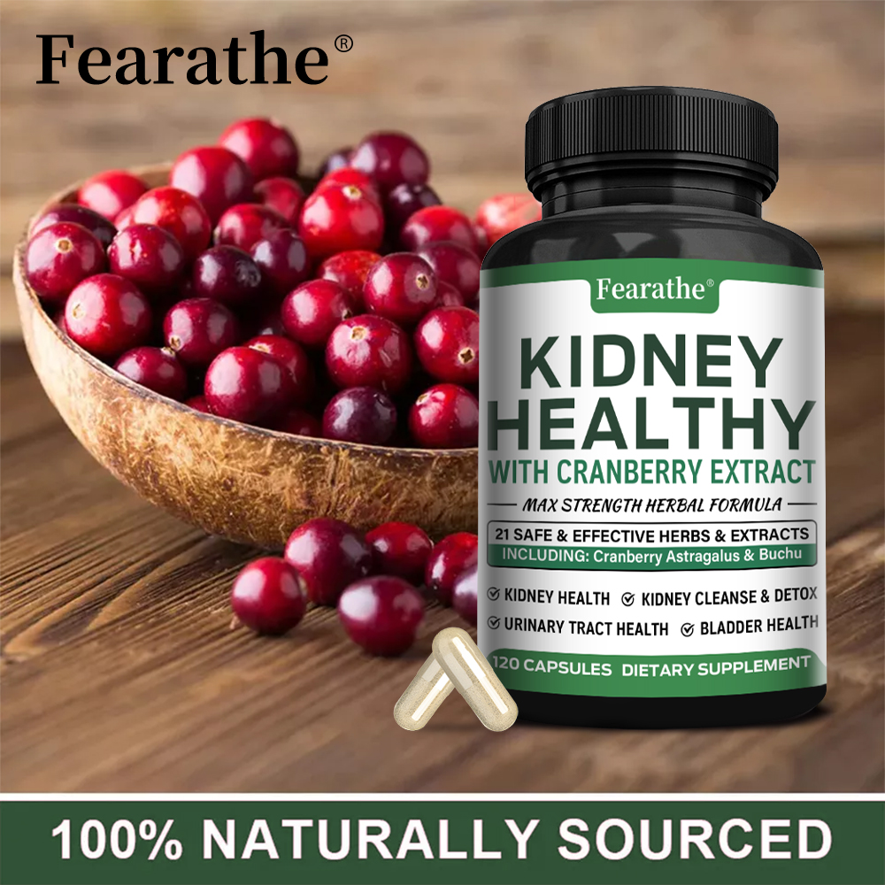Kidney Support Capsules, Cranb - Herbal Wellness Water บทวิจารณ์และราคา