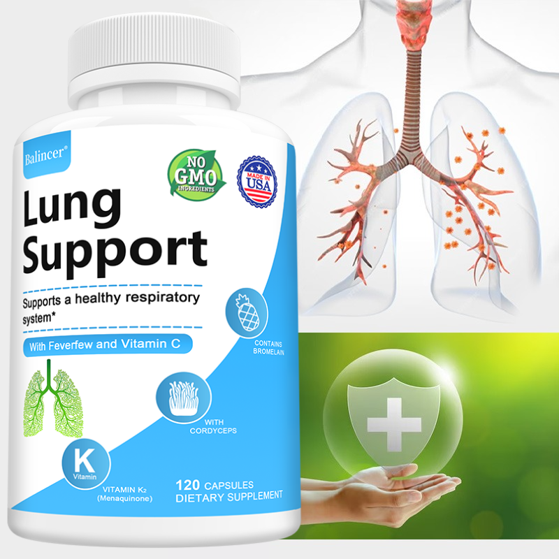Lung Detox & Cleanse Capsules, - Herbal Wellness Water บทวิจารณ์และราคา