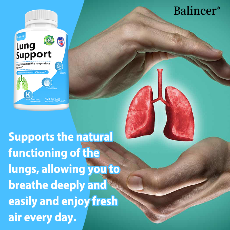 Lung Detox & Cleanse Capsules, - Herbal Wellness Water บทวิจารณ์และราคา
