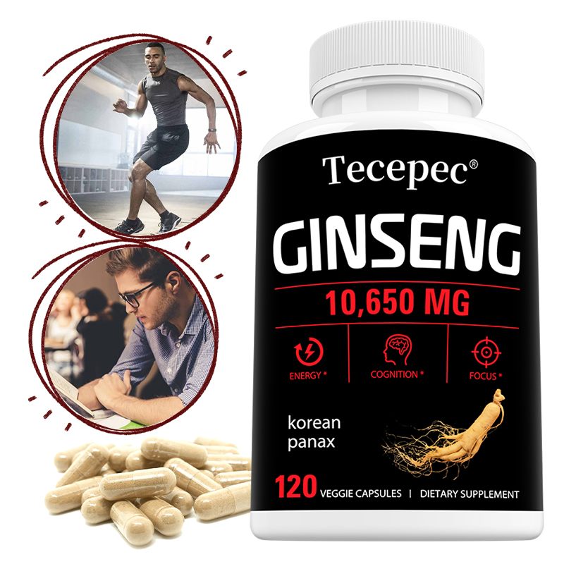 Korean Red Panax Ginseng Capsu - Herbal Wellness Water บทวิจารณ์และราคา