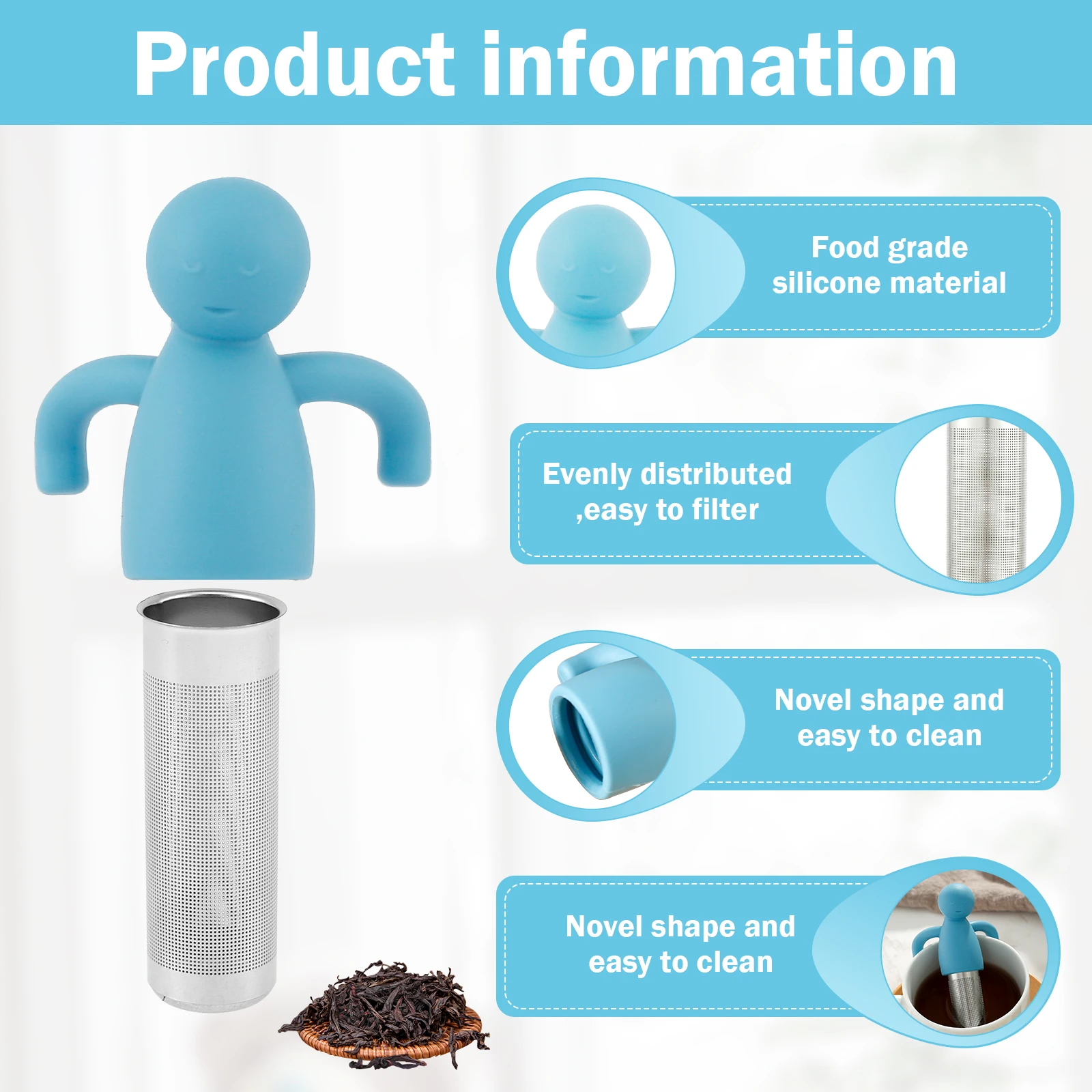 Stainless Steel Infuser Tea St - Nettle Leaf Tea บทวิจารณ์และราคา