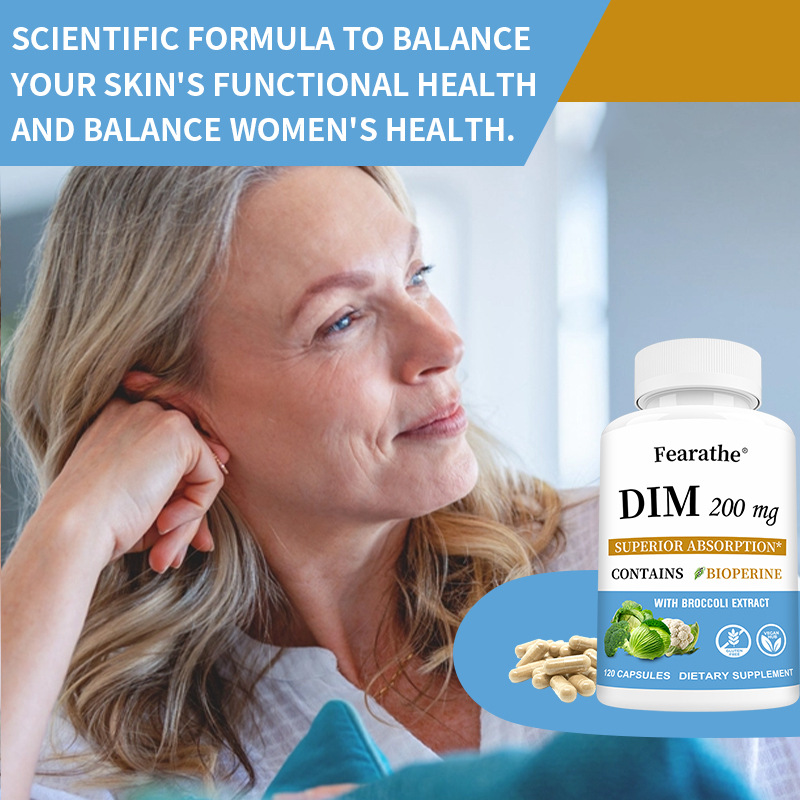 DIM 200mg Capsules with BioPer - Herbal Wellness Water บทวิจารณ์และราคา