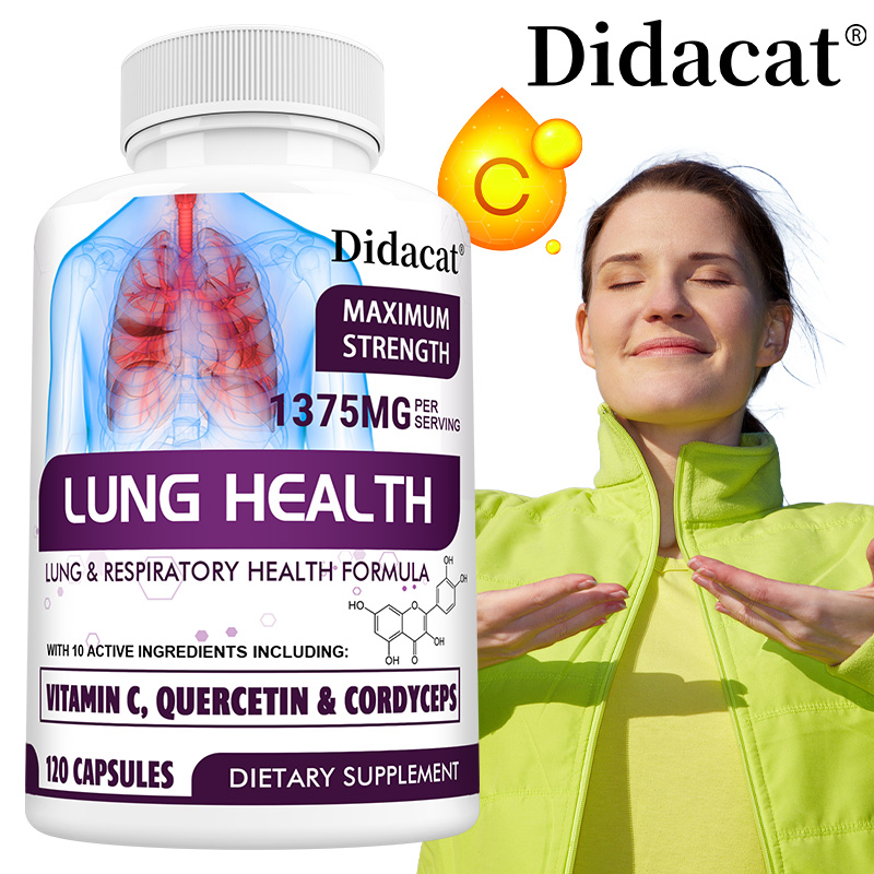 Lung Detox & Cleanse Capsules  - Herbal Wellness Water บทวิจารณ์และราคา