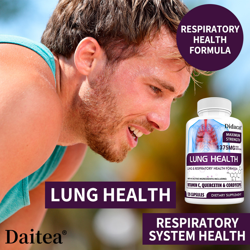 Lung Detox & Cleanse Capsules  - Herbal Wellness Water บทวิจารณ์และราคา