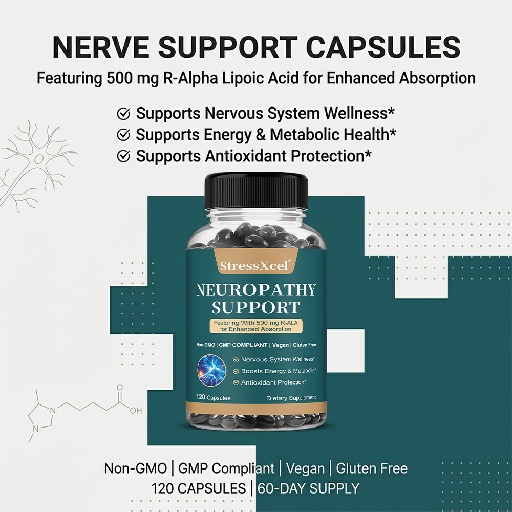 Neuropathy Capsules, Herbal Bl - Herbal Wellness Water บทวิจารณ์และราคา