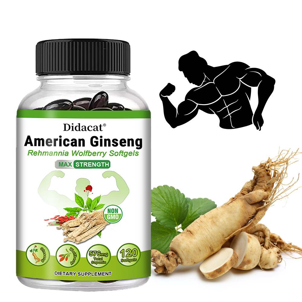 American Ginseng Capsules, Nat - Herbal Wellness Water บทวิจารณ์และราคา