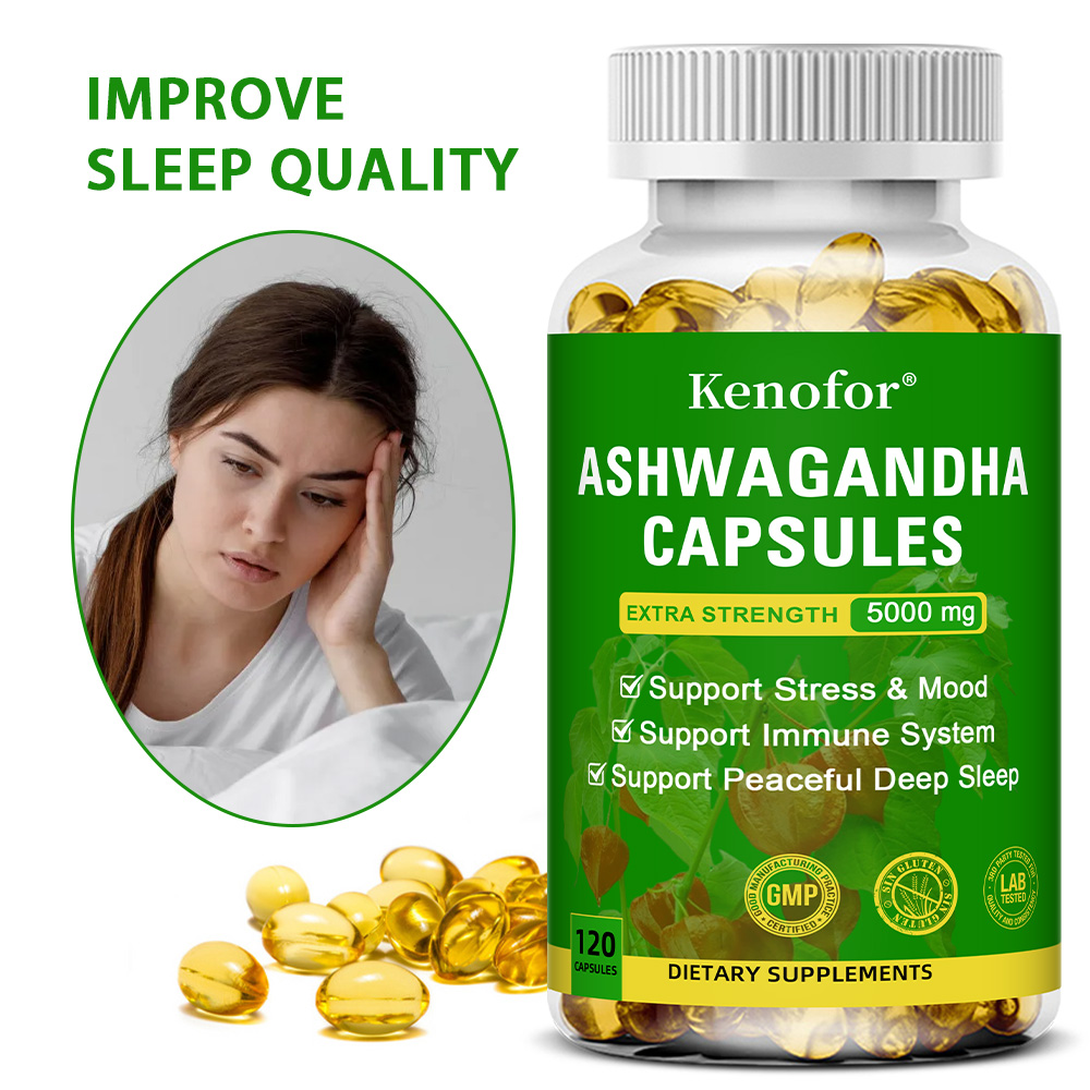 Ashwagandha Complex Capsules 2 - Herbal Wellness Water บทวิจารณ์และราคา