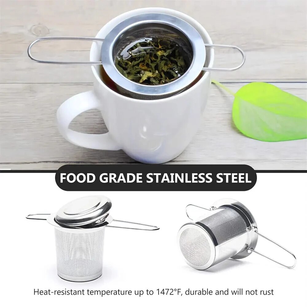 A Set Stainless Steel Mesh Tea - Nettle Leaf Tea บทวิจารณ์และราคา