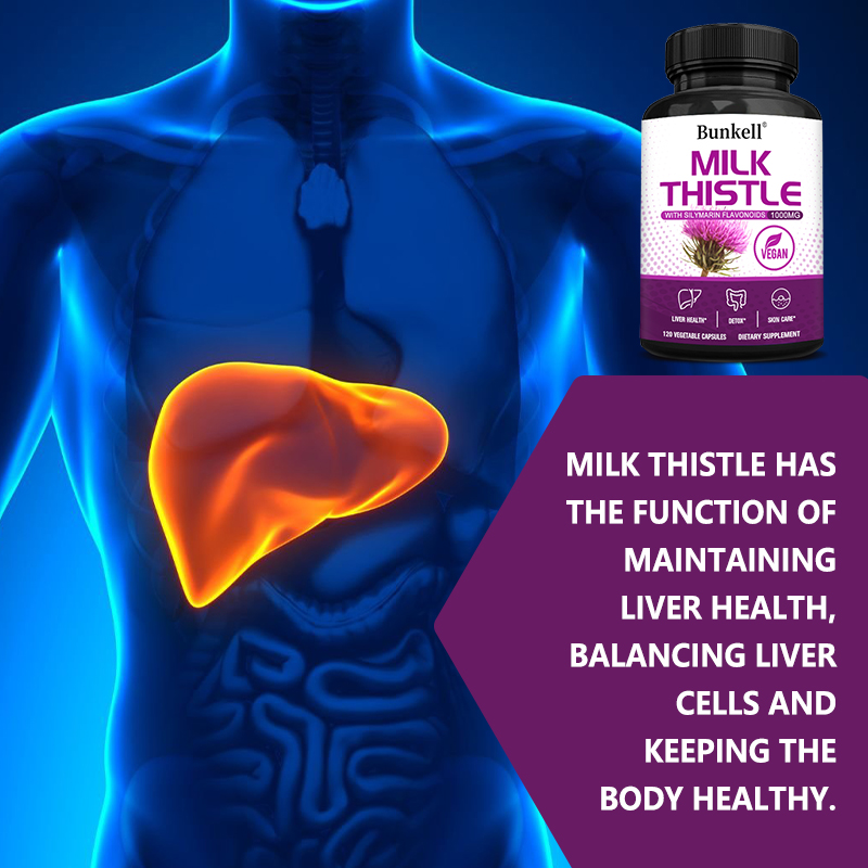 Milk Thistle Capsules 1000mg,  - Herbal Wellness Water บทวิจารณ์และราคา