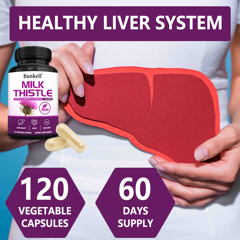 Milk Thistle Capsules 1000mg,  - Herbal Wellness Water บทวิจารณ์และราคา