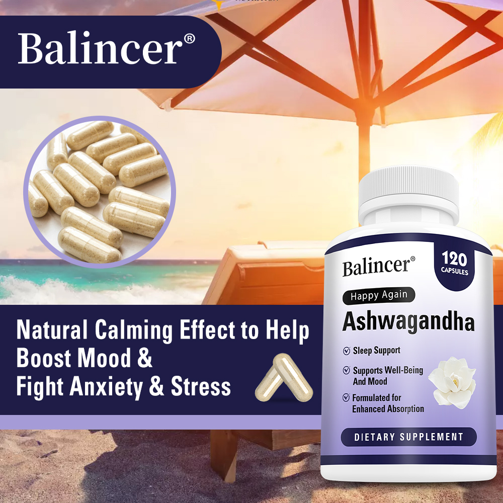 Ashwagandha Capsules, Stress R - Herbal Wellness Water บทวิจารณ์และราคา