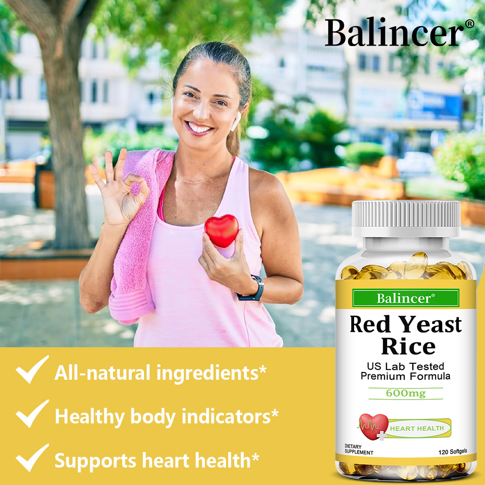 Red Yeast Rice Capsules, Herba - Herbal Wellness Water บทวิจารณ์และราคา