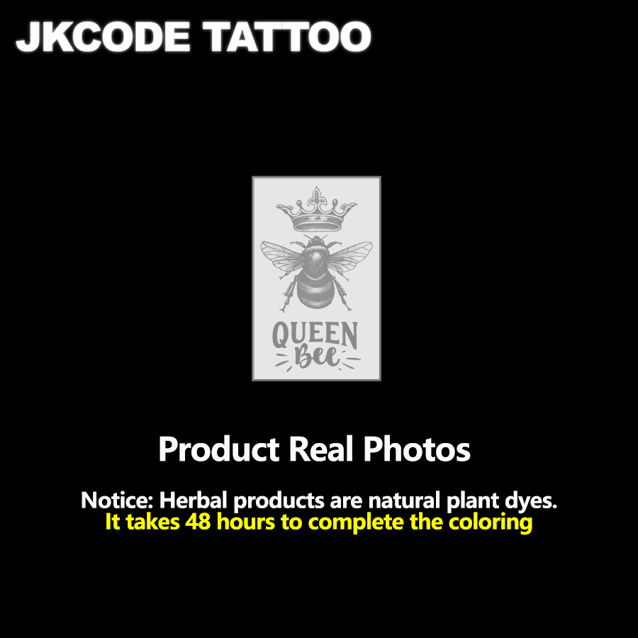 Herbal Tattoo Bee Queen Tempor - Herbal Queen บทวิจารณ์และราคา